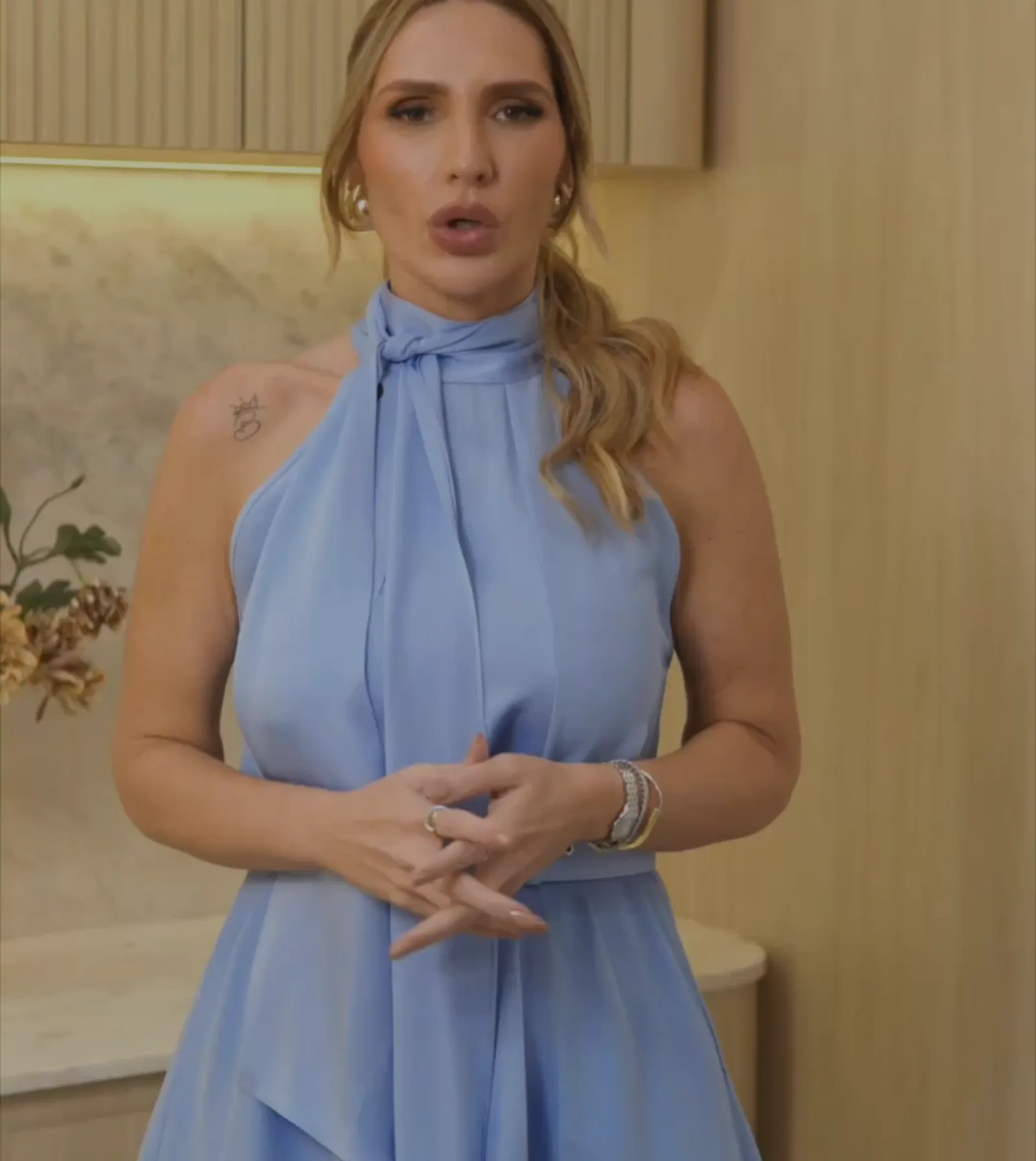 Dra. Bianka Bagatolli, capa do vídeo sobre calorimetria indireta
